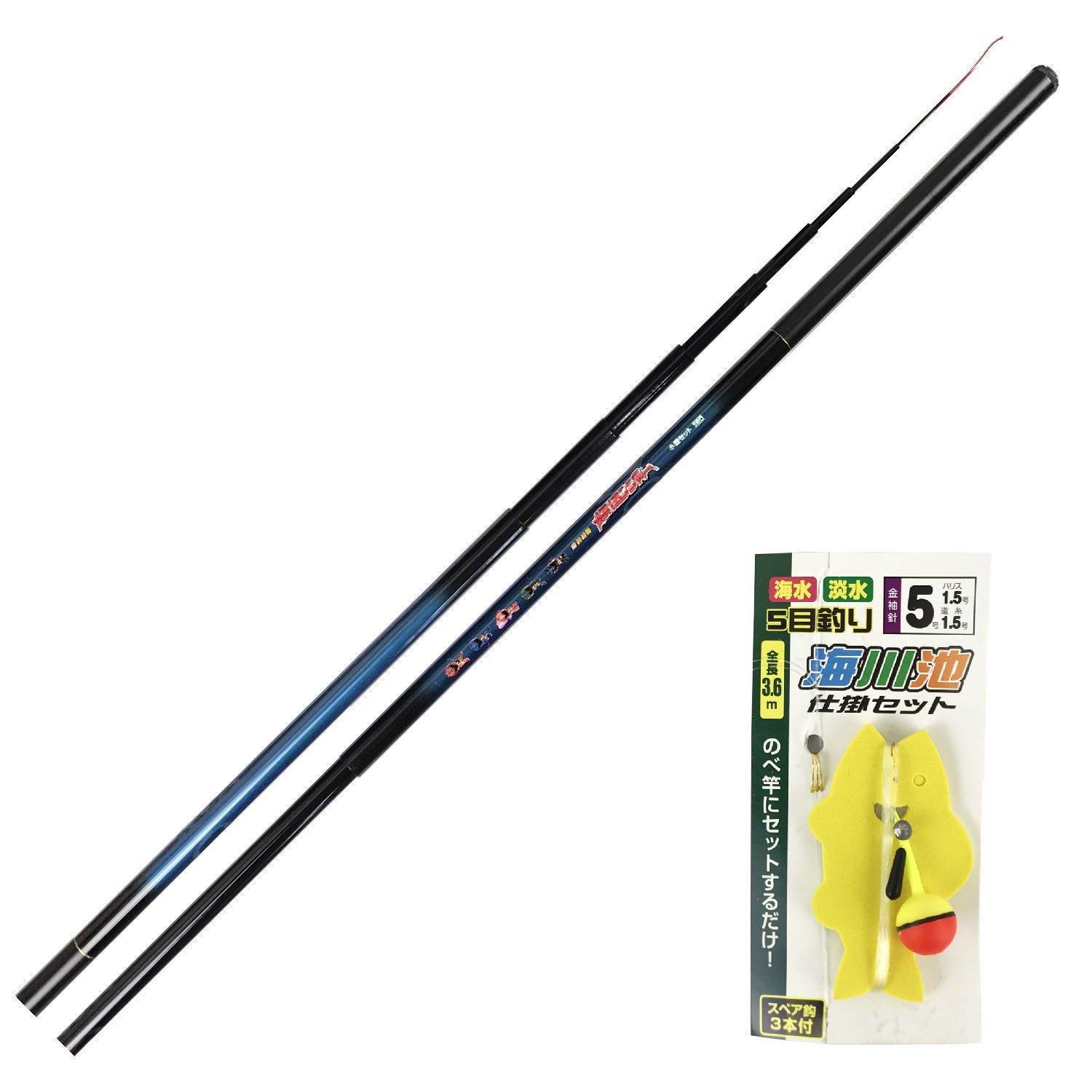 

RISEWAY Fishing Rod Tsureruranger Short Joint Set 270 (2.7m)