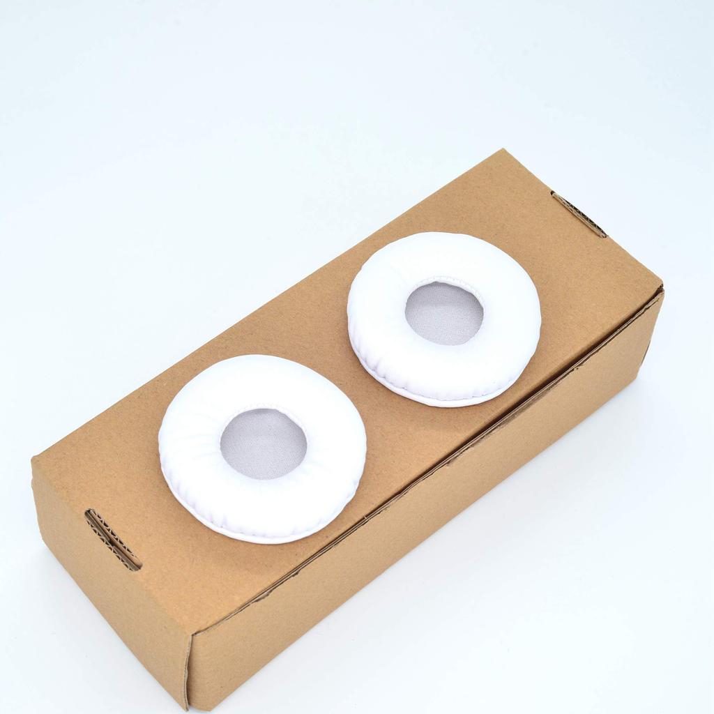 TDITD Ear Pads Ear Cushion Replacement Ear Pads 90 MM Compatible White
