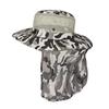 Outdoor Fishing Hat Wide Brim Man Breathable Mesh  Cap Beach S Camouflage Sun UV Protection Shade  Kastking