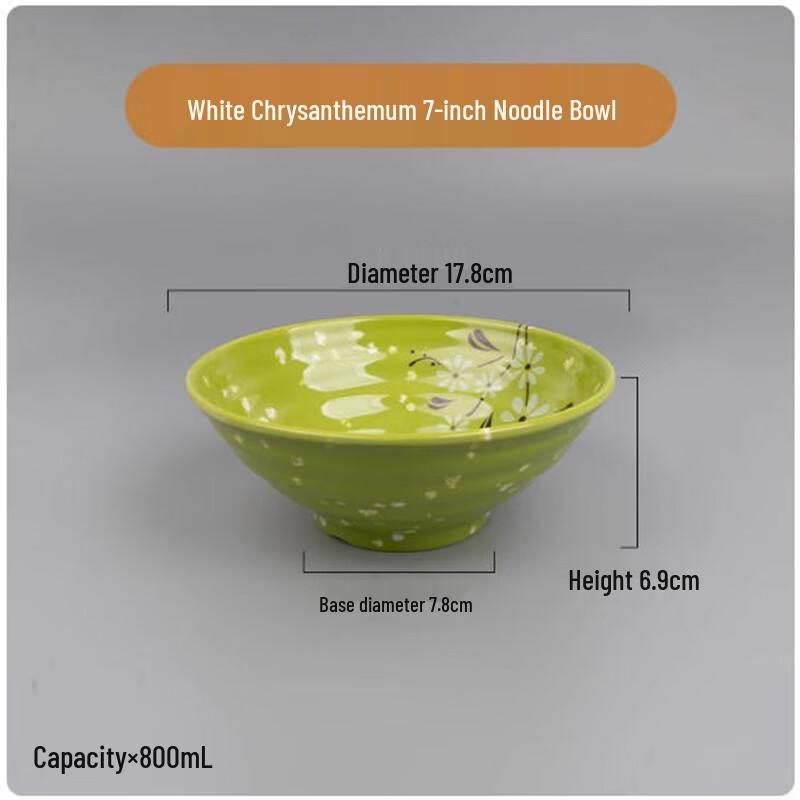 Saint-Pierre Thickened Melamine Noodle Bowl