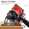 45 Degree Adjustable Angle Grinder Bracket Angle Grinder Rotary Knife Modified Cutting Machine Circular Saw Bracket Base