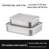 Shengjia 304 Edelstahl Lebensmittelaufbewahrungsbehälter Set