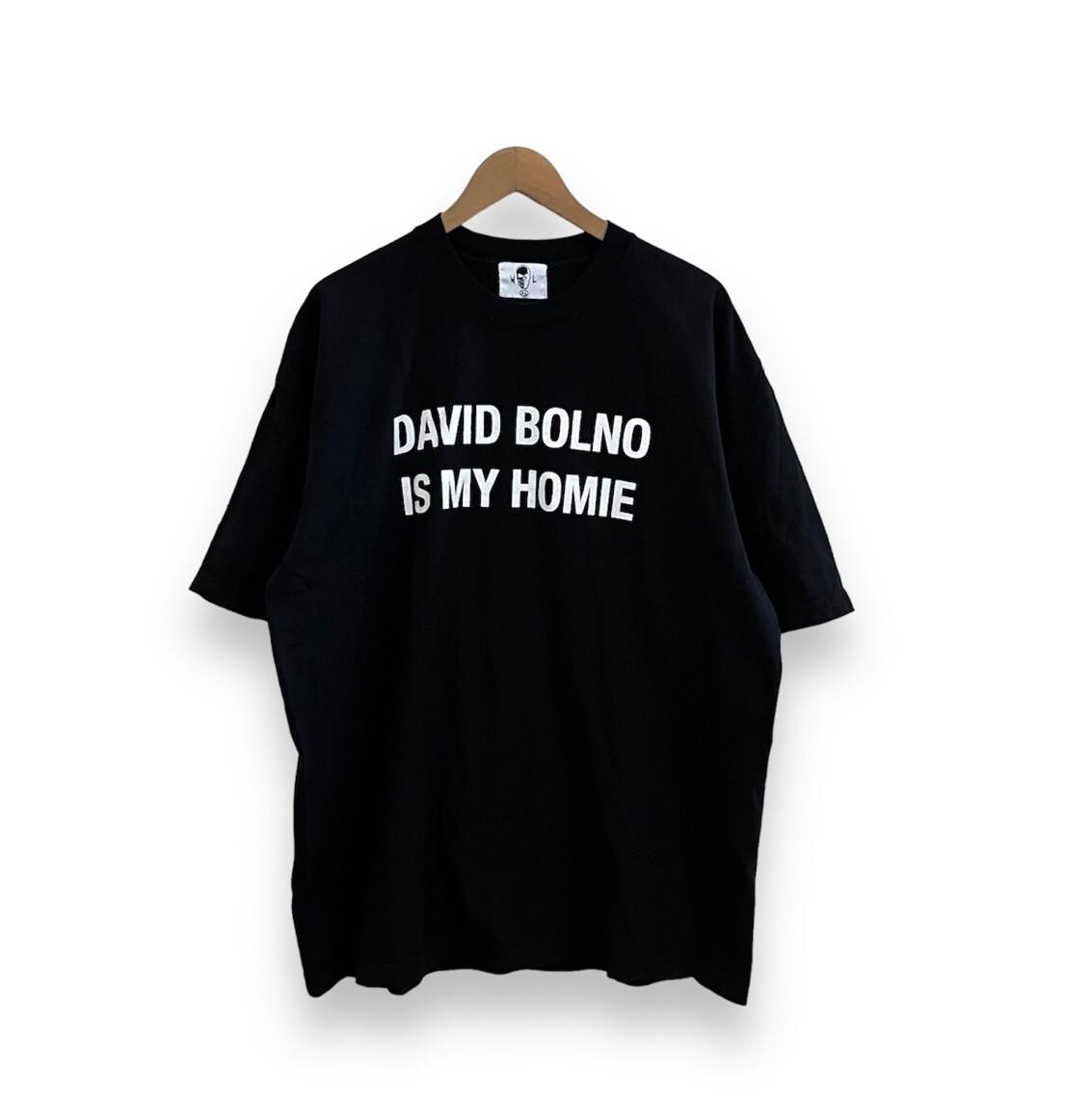 RARE Warren Lotas WL David Bolno Homie Black T-Shirt Streetwear Size XL Unisex T-Shirt XXXL