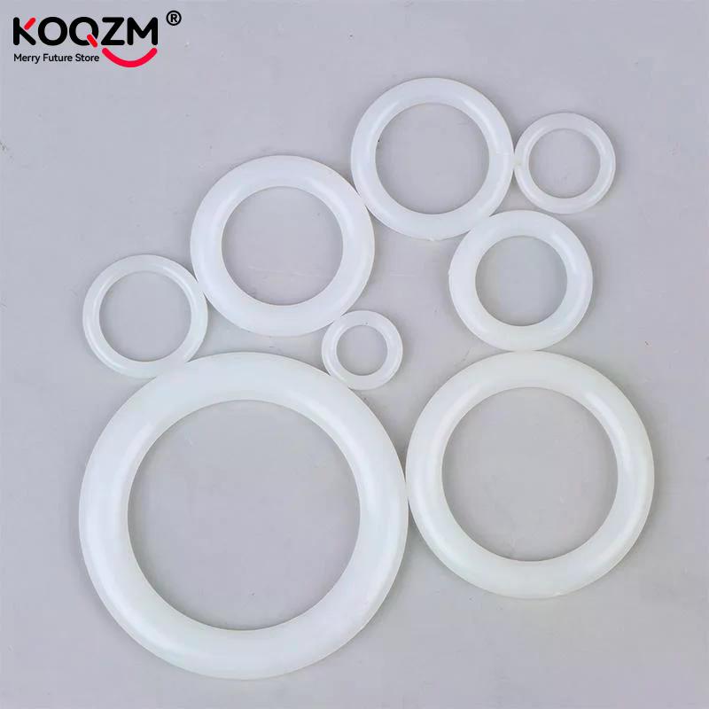 1 Pack Of DIY Crochet Ring Circle Hook Craft Accessories Handbag Plastic Ring Hook 12.7mm-50mm Sewing Plastic Ring
