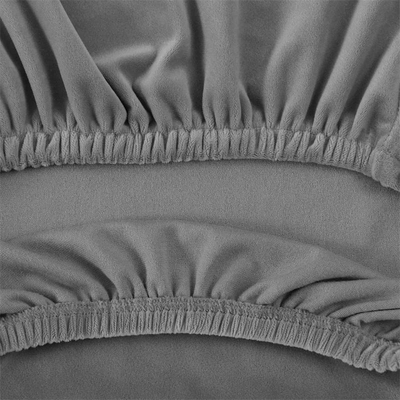 1 ks Elastický sametový potah na židli Strečový Měkký Potah na křeslo s vysokým opěradlem Sedák pro Kancelář Kuchyň Jídelnu Svatbu Odnímatelný