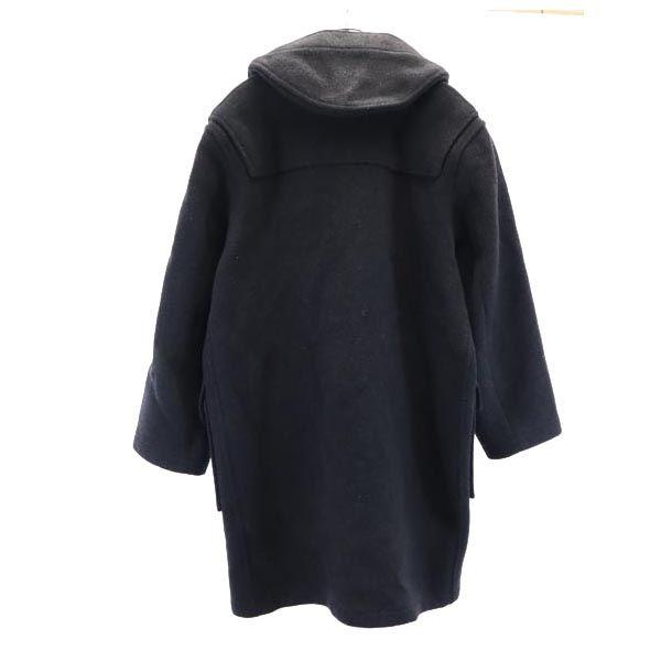 Casaco Duffel Gloverall Mistura de lã britânica 44 cinza Mulher Usado