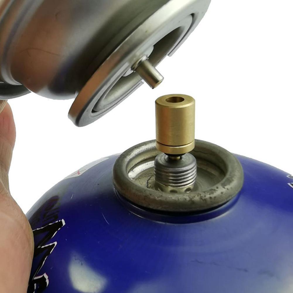 Portable Gas Refill Adapter Outdoor Camping Gas Stove Adapter Gas Fill Attachment Functional Hiking Tool For Stove Cylinder
