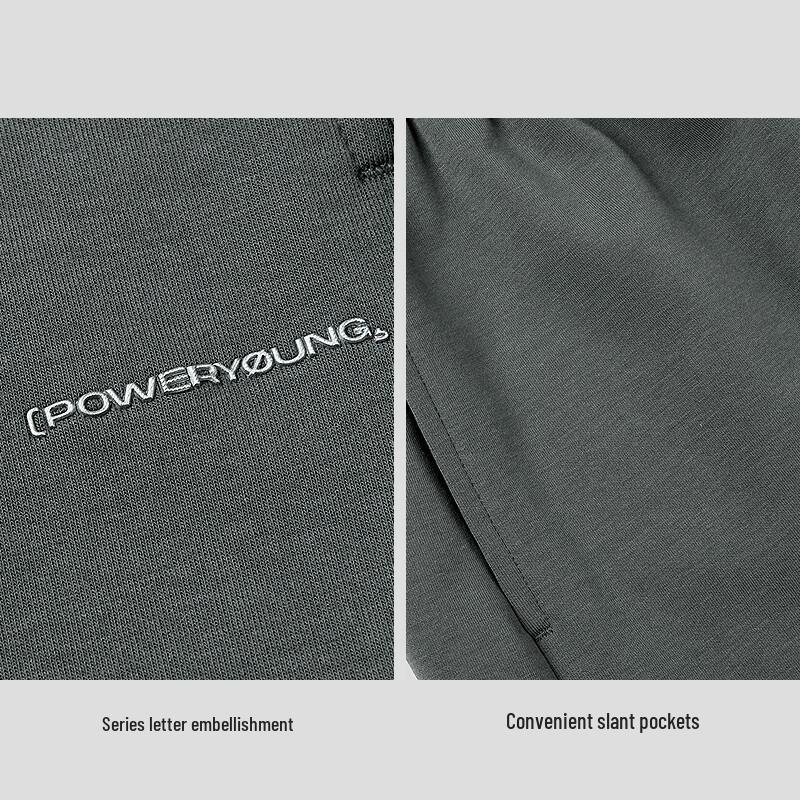 HLA Men's POWER YOUNG Series Elastic Waist Sweatpants