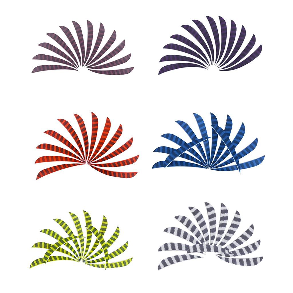 Turkey Feather Arrow Fletchings 5 Inch Right Left Wing Archery Feathers DIY Accessory for Bow Arrow Shaft Hunting