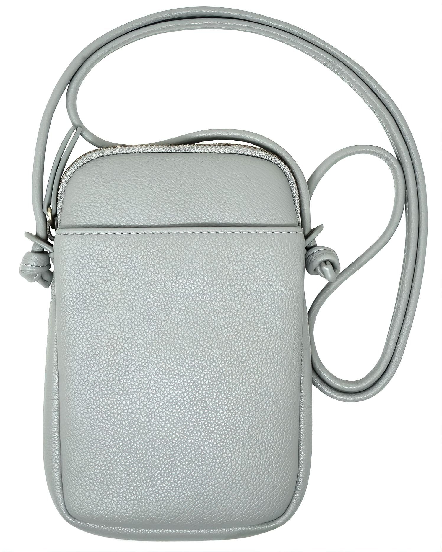 

REOLF Сумка на плече для смартфона Сумка на плече для смартфона Сумка для мобільного телефону в простому стилі, Сумочка, Жіноча сумка, Сумочка, Сумочка, Кросбоді, Вертикальна, (Сірий) сірий колір