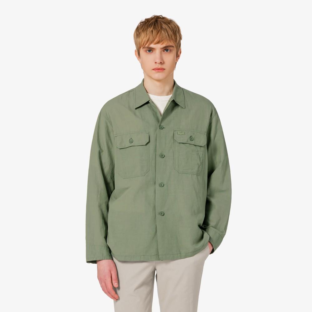 Lacoste Men's Ribbed Shacket CH329E-56GBMY