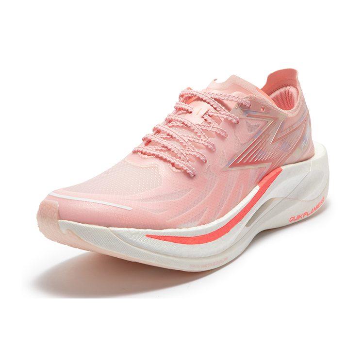 361 Feiran 2 Slip Resistant, Abrasion Resistant, Lightweight Low Top Running Shoes Unisex Soft Peach Pink 672312214-2