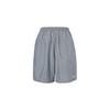 Solid Color Logo Sports Casual Woven Shorts Men Bottoms Grey CZ9069-084
