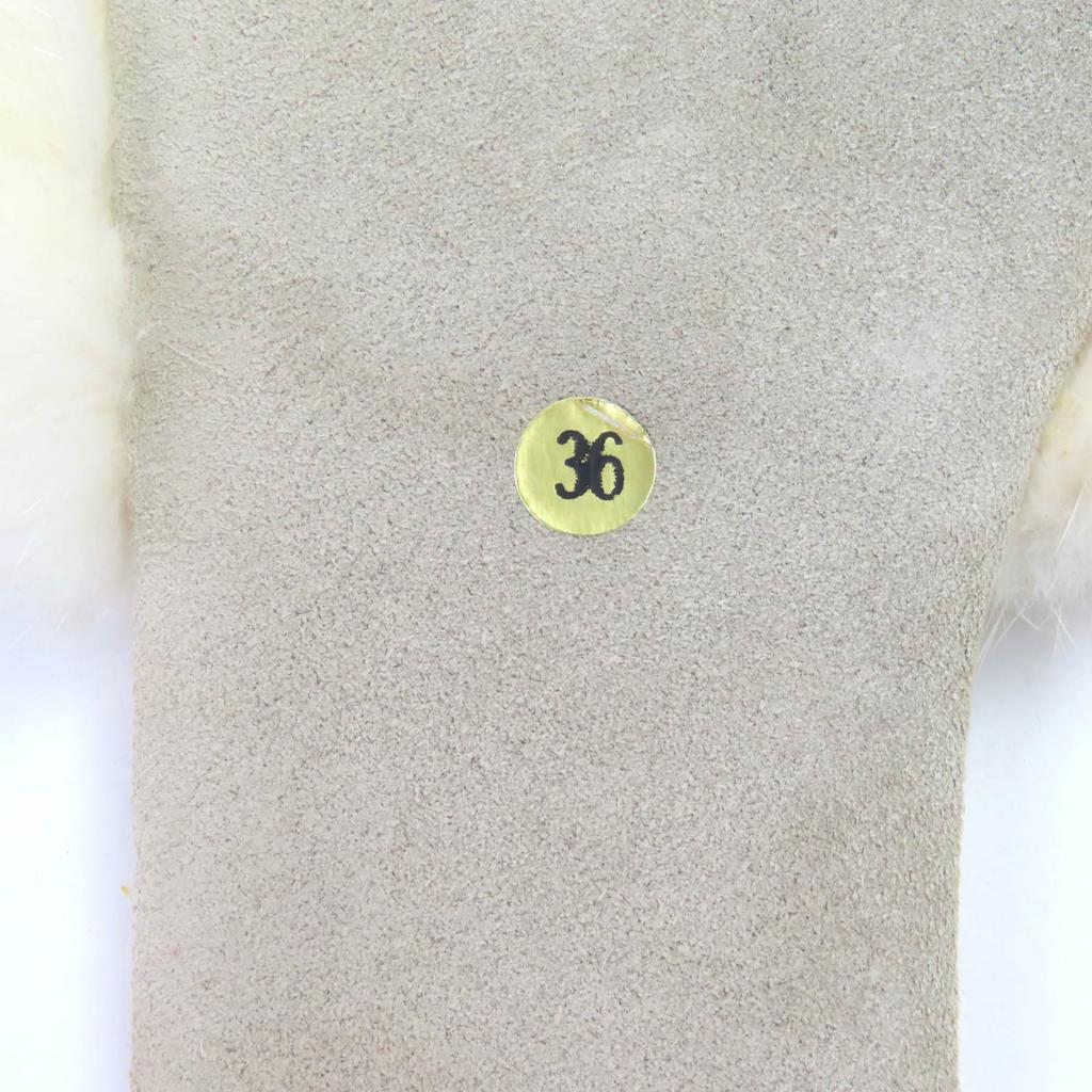 Loro Piana Other shoes fur slippers Beige MINK Women 36 Used