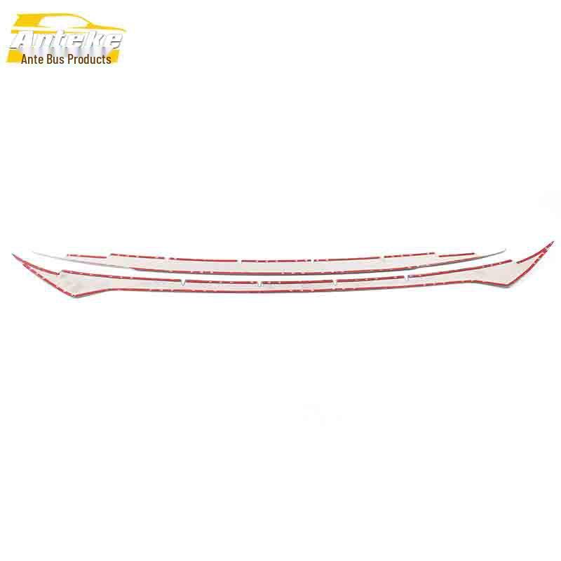 GS3 Front Grille Stainless Steel Bumper Trim: Anti-Scratch Strip Modification
