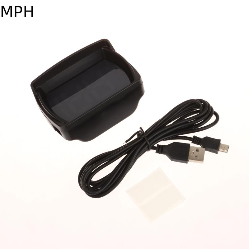 

Автомобильный Универсальный HUD Проектор Спидометра Цифровой Километры в час Мили в час Большой Шрифт Измеритель Скорости Дисплей Авто Электронная Деталь MPH