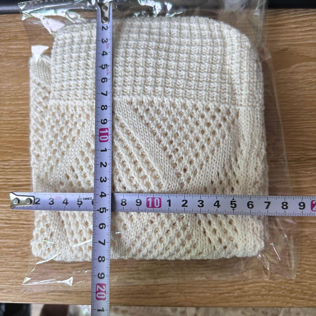 Women's Crossbody Shoulder Bag - Spring Summer Hollow Knit Style