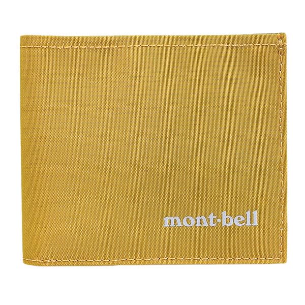 Montbell Wallet Mens Womens Two-Fold Compact Simple Flat (Yellow YL)