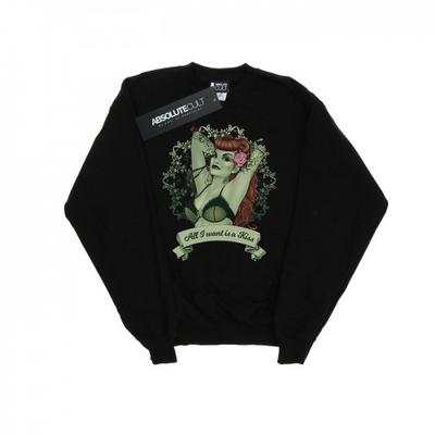 Mens Poison Ivy All I Want Is A Kiss Sweatshirt