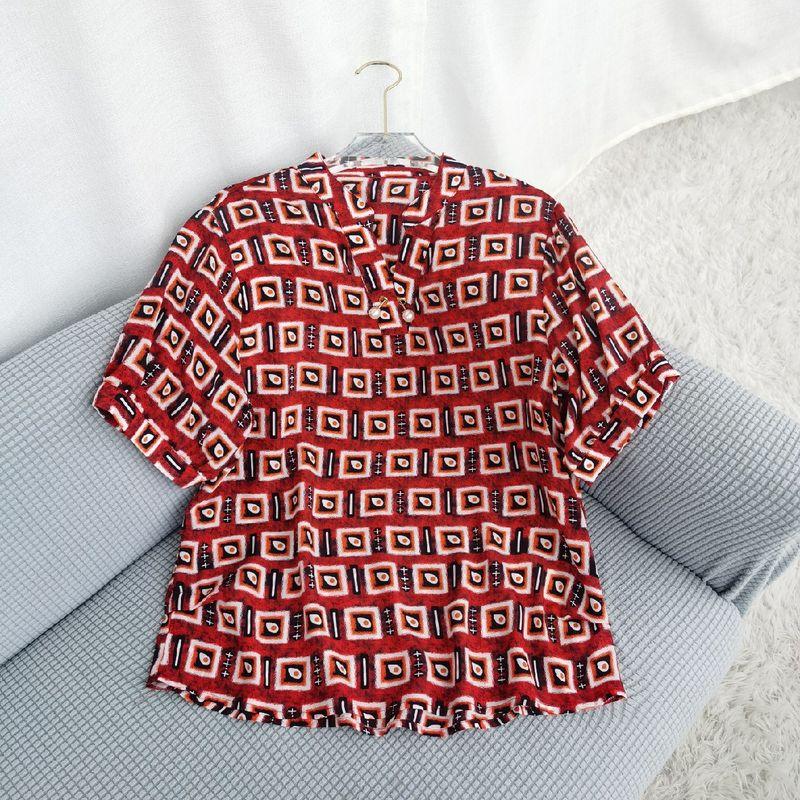 Women's Silk T-shirt Summer New New Design Sense Niche Temperament Heavy Weight Half Sleeve Mulberry Silk Top