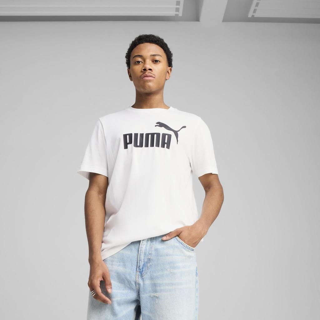 Logo [PUMA] 68761402_ESS NO.1 T-shirt_PUMA Weiß_XL