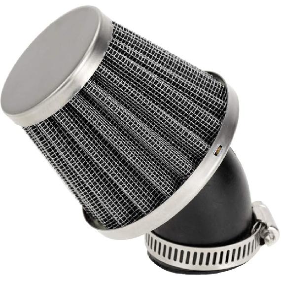 HIAORS 38Mm Bent Rubber Tube Air Filter Cleaner For 110Cc 125Cc CRF SSR Sunl Taotao Pit Dirt Bike ATV Quad