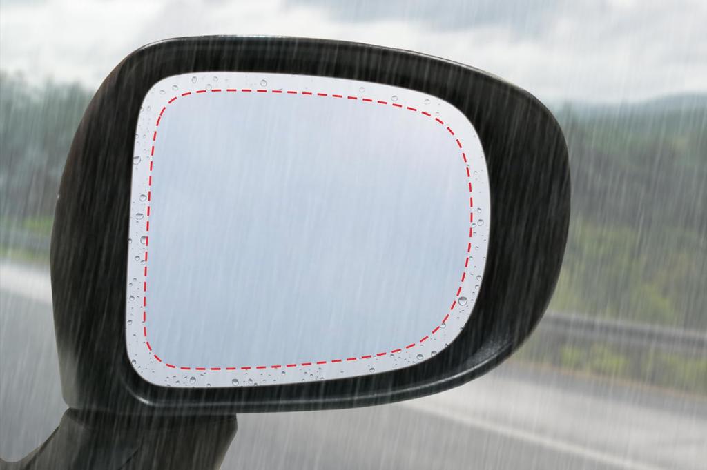 [Set of 2] ClearView Made in Japan TOYOTA ROOMY 2020 Model Hydrophilic Film, Door