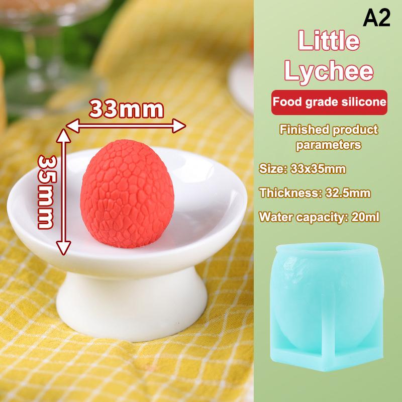 .1pc Cake Mold Ice Cream Mold Mousse Desserts Cake Decorating Tools 3D Fruit Shape Silicone Mold Reusable Kitchen Tools For Home