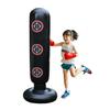 COBATTC Inflatable Air Standing Sandbag, Reinforced PVC, Stable, Stands Right Even When Knocked Down, Punching Bag for Boxing, Kickboxing, Mitts, and
