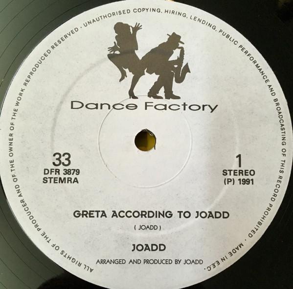 

LP Record JOADD Going Greta DFR3879 Dance Factory 1991 Netherland Dance Electronica Used