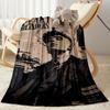 Football Player Action Blanket Soft & Cozy Great for Couch Office Chair for All Seasons Warmthful Decor Best Holiday Gift for Friends Family