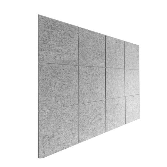 12Pcs Cork Bulletin Boards 30x30cm Adhesive Backing Message Board Wall Mount Photo Display Note Organizer for Home Office Classroom,