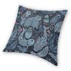 Arctic Animals Narwhal Bear Whale Seal Pillowcase Polyester Linen Velvet Creative Throw Pillow Case Sofa Seater Cushion Cover