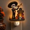 Acrylic 2D Flat Night Light with Print, Small Night Lamp for Bedroom, US Plug
