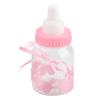 30pcs Cute Feeding Bottle Shape   Boxes for Event Christening Party Decoration Pink