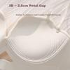 XUEXIMAN Women's Bra with Petal Cup Design, Push-Up, Seamless, Lift-Up, Anti-Sagging, Wireless, And Anti-Spillage Features