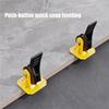 50PCS Tile Leveler Press Type Leveler Tile Laying Tools Reusable Wall Tile Positioning Adjuster Tiling Tools Efficient