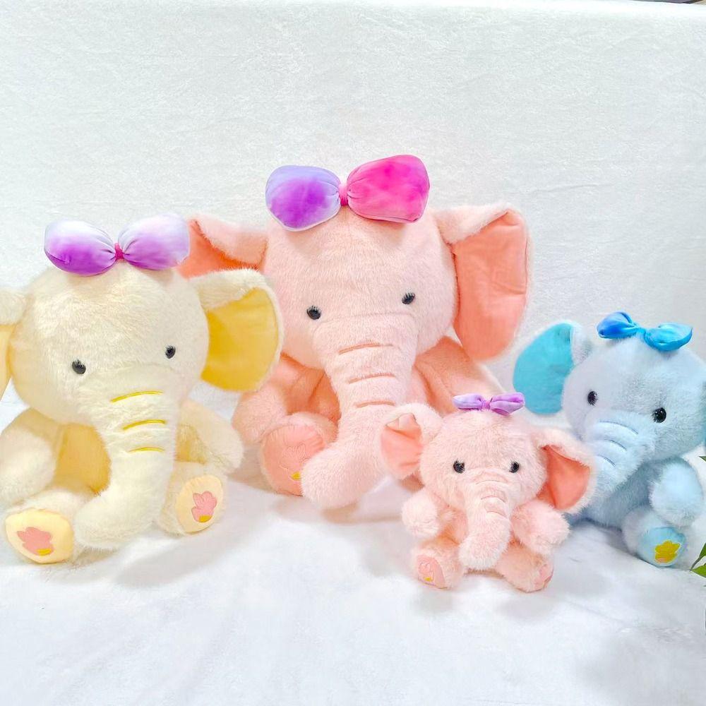 Plushie Elephant Plush Doll Gray Kawaii Animal Stuffed Toys  Children's Toys