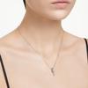 Swarovski Imber Double Ring Design Round Pendant Inlaid With Imitation Crystal Necklace Women necklace Gold Silver 5671819