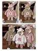 Children's 2025 Winter Hooded Fur Sweater: Cute Girls' Korean Style Thick Pullover with Patch Applique.