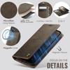 For iPhone 17 Pro Max Case CASEME C49 Compatible with MagSafe RFID Blocking Detachable Wallet Leather Phone Cover