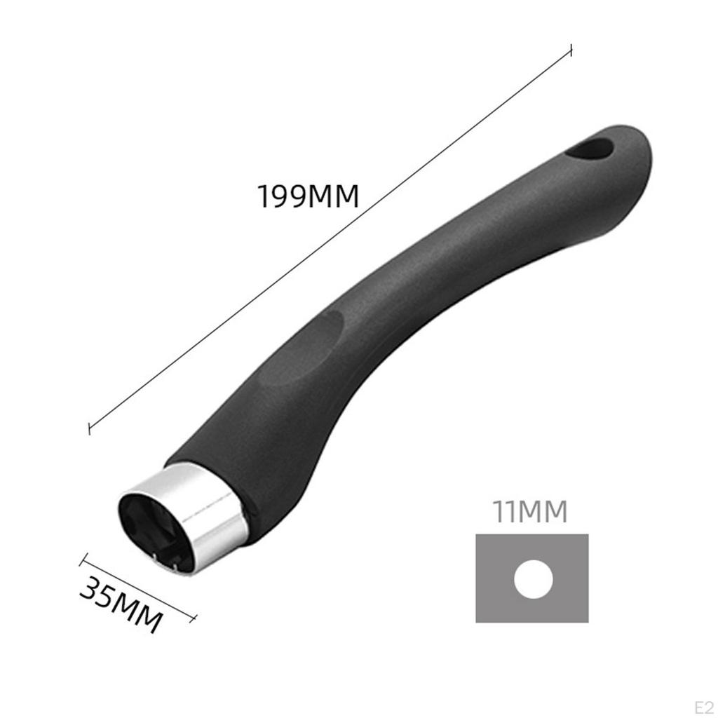 Bakelit-Topfgriff, Kochgeschirr-Zubehör, langer Griff, abnehmbar für Pfanne