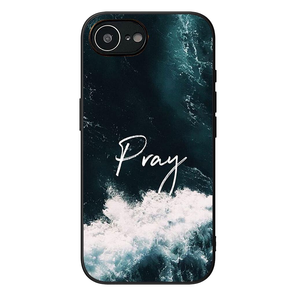 Bibelvers Gott Christus Jesus Christliches Handyhülle für Apple iPhone 16 15 14 Plus 13 12 Mini 17 Pro Max + ProMax 16E Air Case