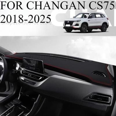 FÜR CHANGAN CS75 2018-2025 Auto Armaturenbrettmatte Armaturenbrett Abdeckung Sonnenschutz Armaturenbrett Abdeckung Teppich Zubehör