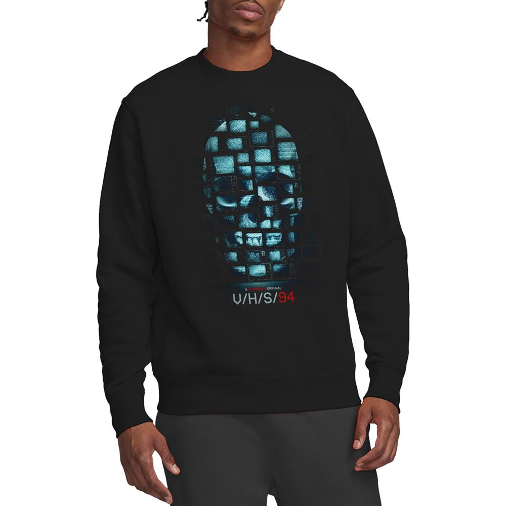V/H/S/94 Unisex Adult Skull Key Art Sweatshirt