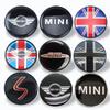 4 pièces de cache-moyeu automobile de 54 mm conviennent pour les pièces de rechange de cache-moyeu Mini works One Countryman série R.