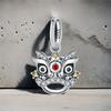 New Copper Chinese Lion Dance Pendant Bead Fit Original Charms Bracelet Jewerly Accessories Party Birthday Gifts