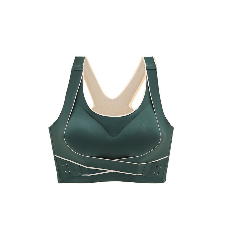 Gilet Sportivo con Fibbia Laterale Regolabile - Reggiseno da Donna Senza Ferretto, Ammortizzante & Traspirante Anti-Cedimento