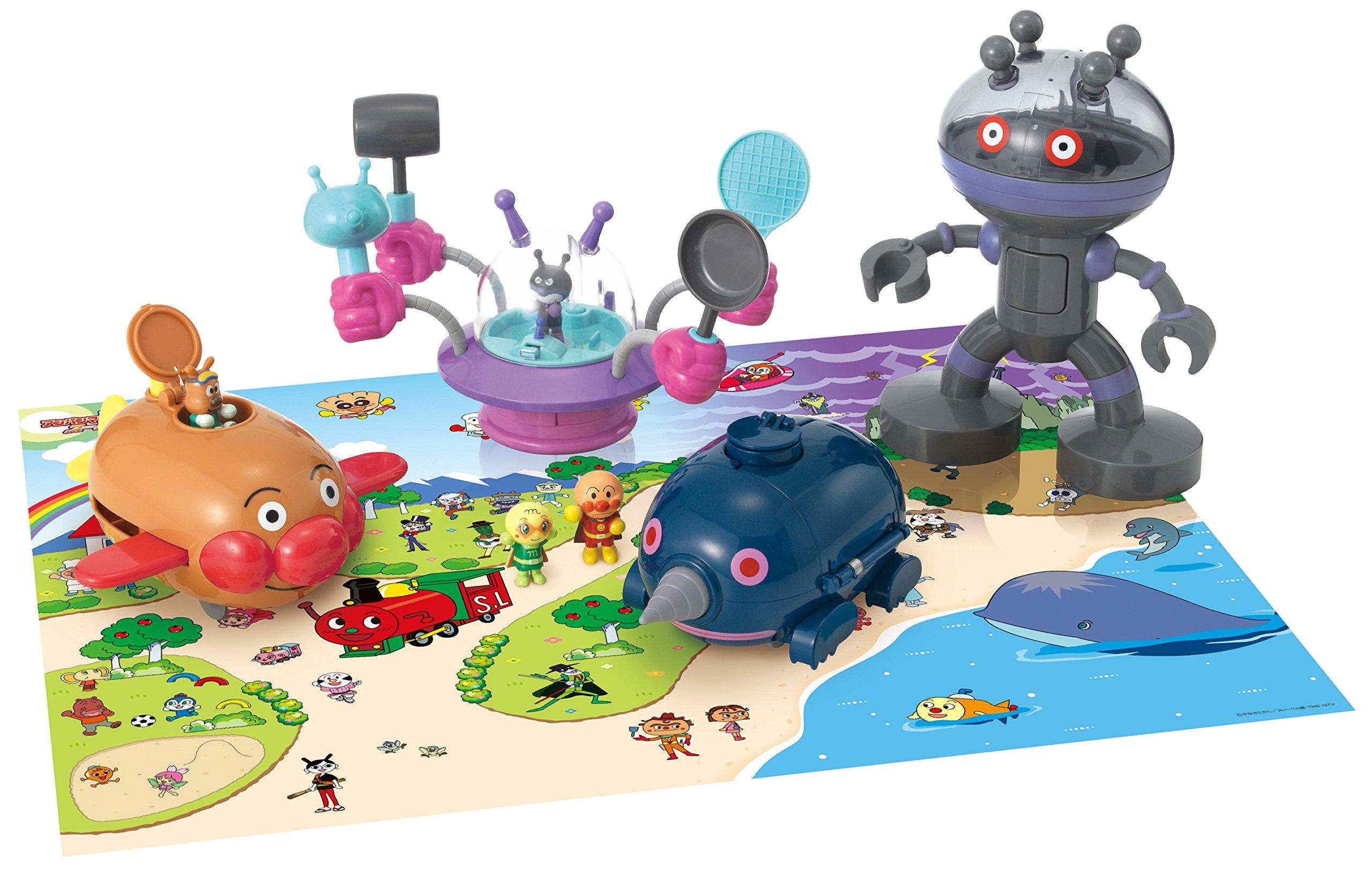 

Музейная серия Anpanman Anpanmango VS Baikin Mecha Super DX Set Daishugo!