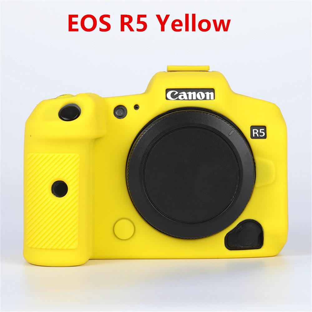 Soft Silicone Armor Camera Body Case For Canon EOS R10 R50 R100 R5 R6 R6II R7 R8 RP Protective Rubber Cover